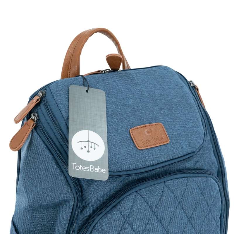 Totes Babe Montana Diaper Backpack Navy