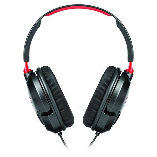 Turtle Beach Ear Recon 50 Gaming Headset for PlayStation 4 Xbox One and PC/Mac - Black and Red