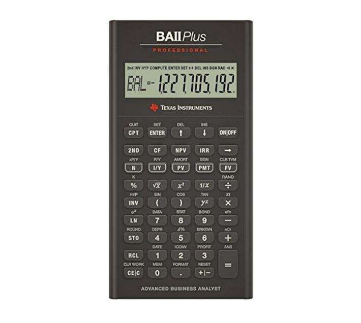 Texas Instruments BA ii Plus Professional Financial Calculator