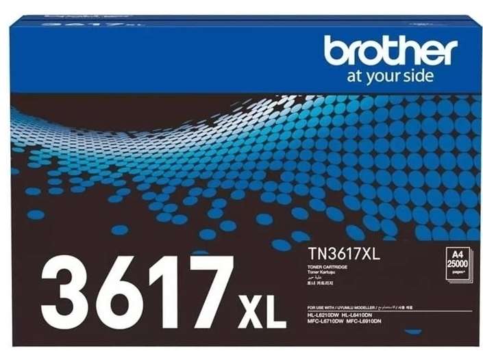 Brother TN-3617XL High Yield Black Laser Toner Cartridge