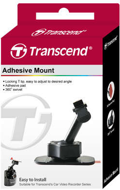 Transcend DrivePro Adhesive Mount - Black
