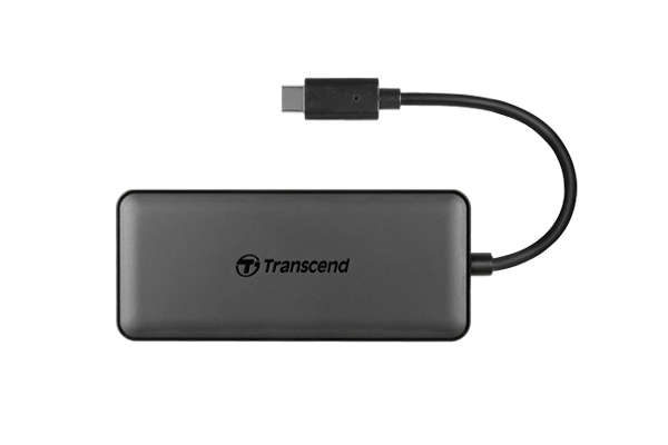 TRANSCEND TS-HUB5C USB Type C Hub 3 x USB 3.1 Gen 2 Type A port 1 x USB Type C PD port and SD and...