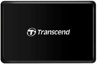 Transcend RDF8 USB 3.0 Multi Card Reader - Black