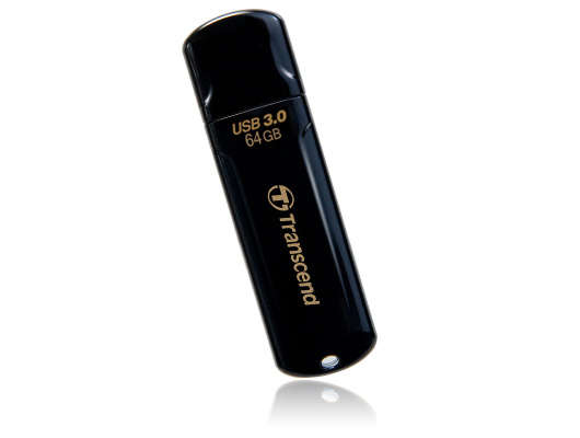 Transcend JetFlash 700 USB 3.0 Super Speed Flash Drive - 64GB