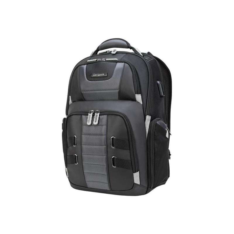 Targus DrifterTrek 11.6 to 15.6-inch Notebook Backpack With USB Power Pass-Thru Black