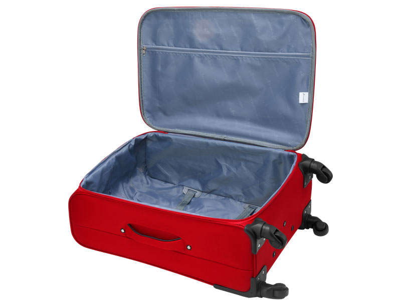 Travelwize Arctic 55cm 4-wheel spinner trolley case Red