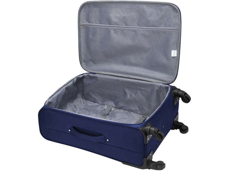 Travelwize Arctic 55cm 4-wheel spinner trolley case Navy