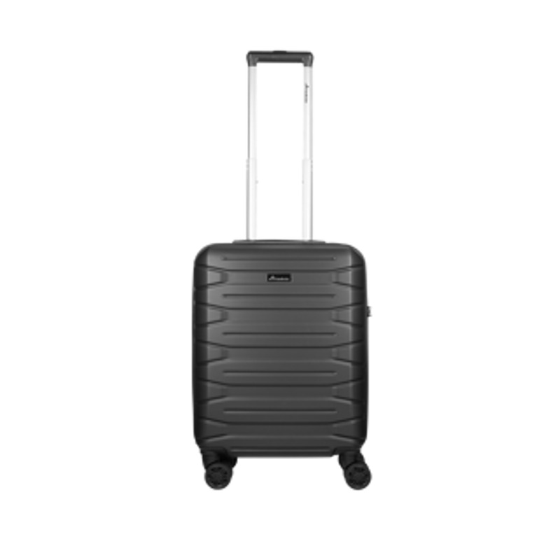 Travelwize Cabana ABS 4-Wheel Spinner 55cm Luggage Black
