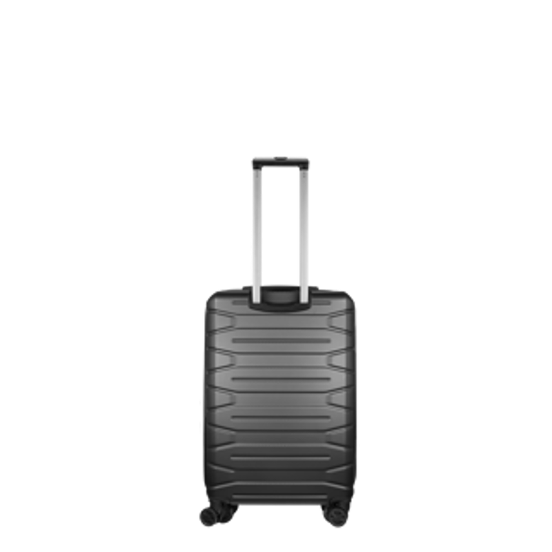 Travelwize Cabana ABS 4-Wheel Spinner 55cm Luggage Black