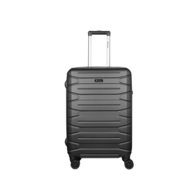 Travelwize Cabana ABS 4-Wheel Spinner 65cm Luggage Black