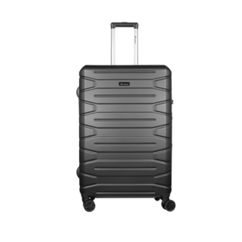 Travelwize Cabana ABS 4-Wheel Spinner 75cm Luggage Black