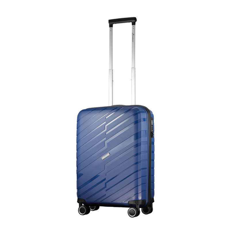 Travelwize  Java PP 4-Wheel Spinner 55cm Luggage Azure