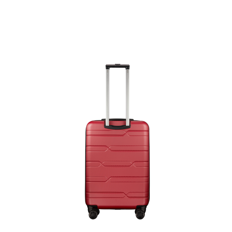 Travelwize Bondi ABS 4-Wheel Spinner 55cm Luggage Red