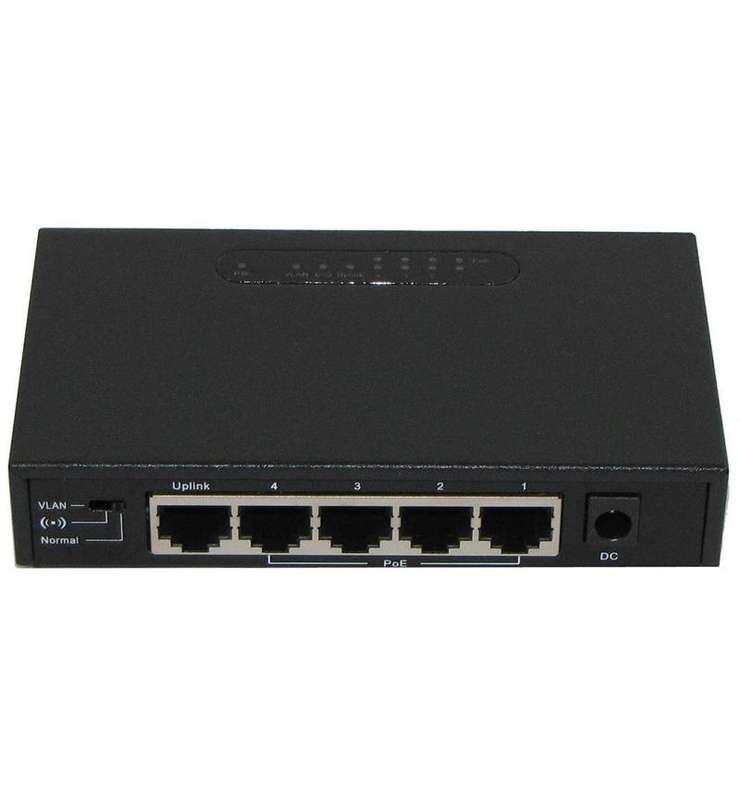 4 Port 10/100 POE + 1 LAN