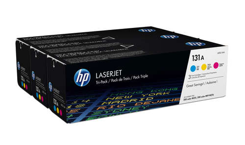 HP 131A Colour Laserjet 3 Pack (Magenta Cyan And Yellow)