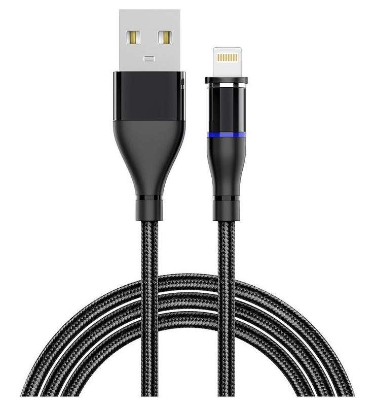 Appacs Magnetic Charging Cable Lighting Black