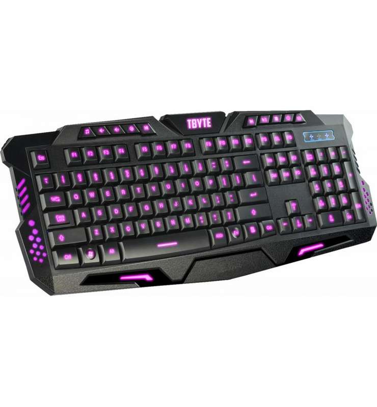 TBYTE USB 3 Colour Gaming Keyboard - U3CGK