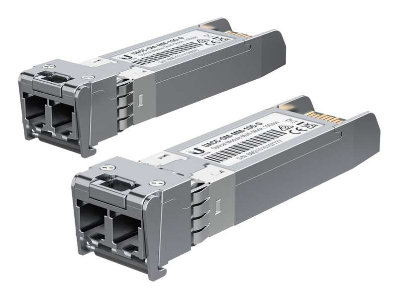 Ubiquiti Multi Mode 10G LC SFP+ 850nm 300m | UACC-OM-MM-10G-D-2