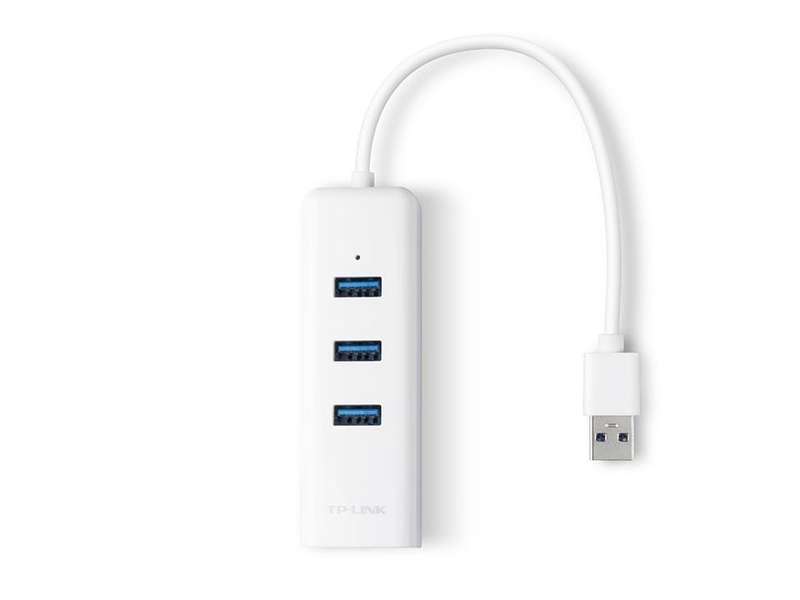 TP-Link UE330 3-Port USB 3.0 Hub with Gigabit Ethernet Port