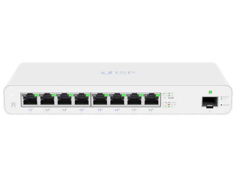 Ubiquiti UISP Router 8 Port Gigabit PoE 110W 1SFP | UISP-R