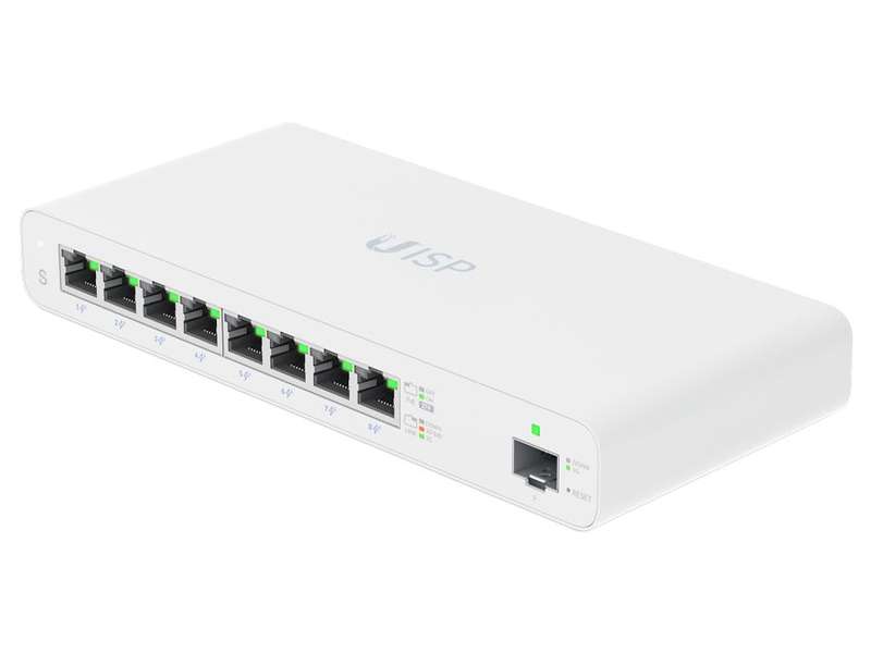 Ubiquiti UISP Switch 8 Port Gigabit PoE 110W 1SFP | UISP-S
