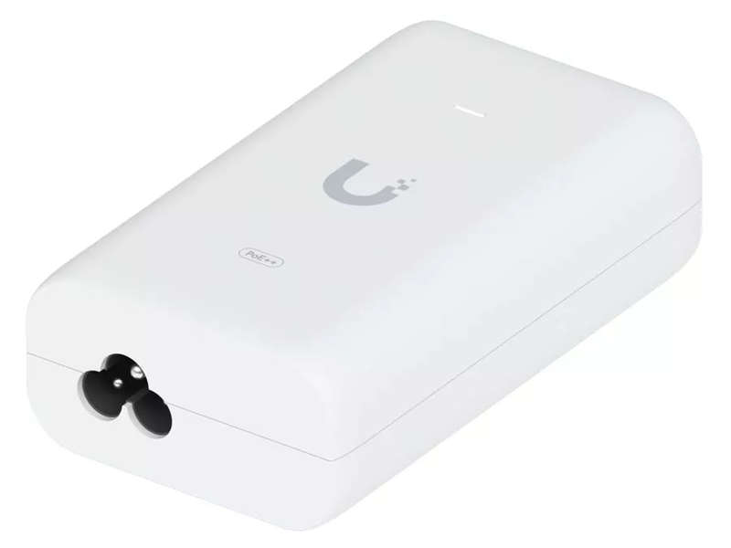 Ubiquiti Gigabit PoE Adapter 48V 60W with No Cable | U-PoE++ - UPOE48-60W