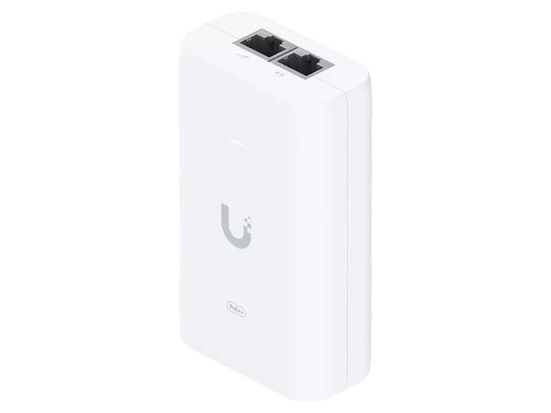 Ubiquiti Gigabit PoE Adapter 48V 60W with No Cable | U-PoE++ - UPOE48-60W