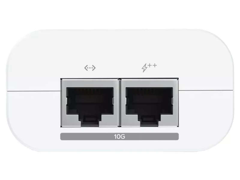 Ubiquiti 10Gbps 54V 60W PoE Adapter with No Cable | UACC-PoE++-10G
