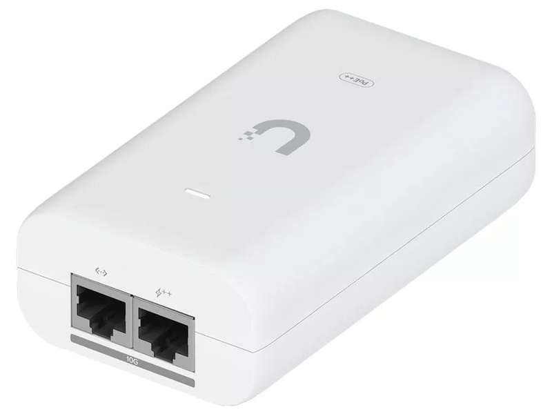 Ubiquiti 10Gbps 54V 60W PoE Adapter with No Cable | UACC-PoE++-10G