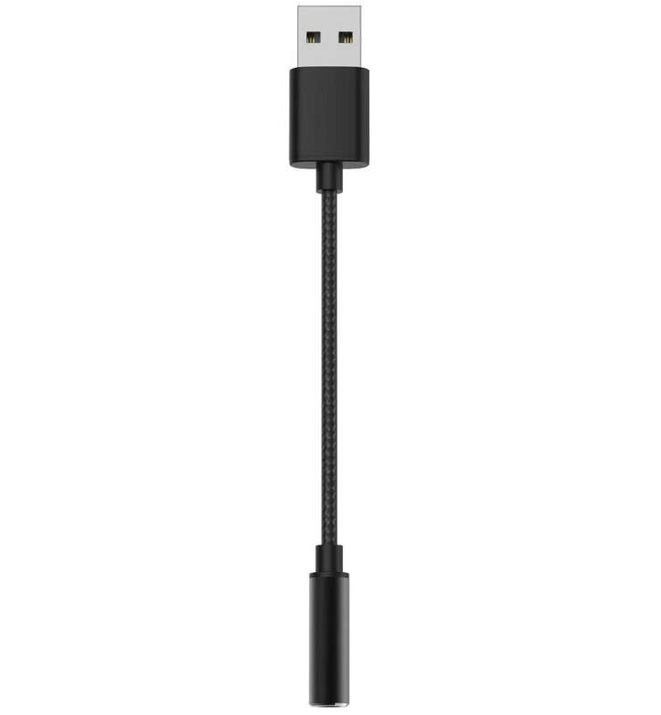 USB Male to 3.5mm Jack Audio Female