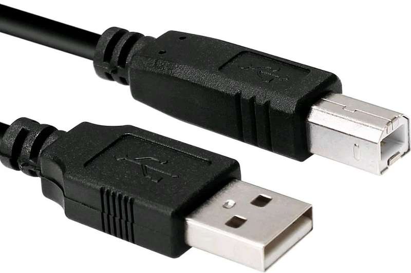 UniQue 3m USB 2.0 A male to USB 2.0 B male Printer Cable