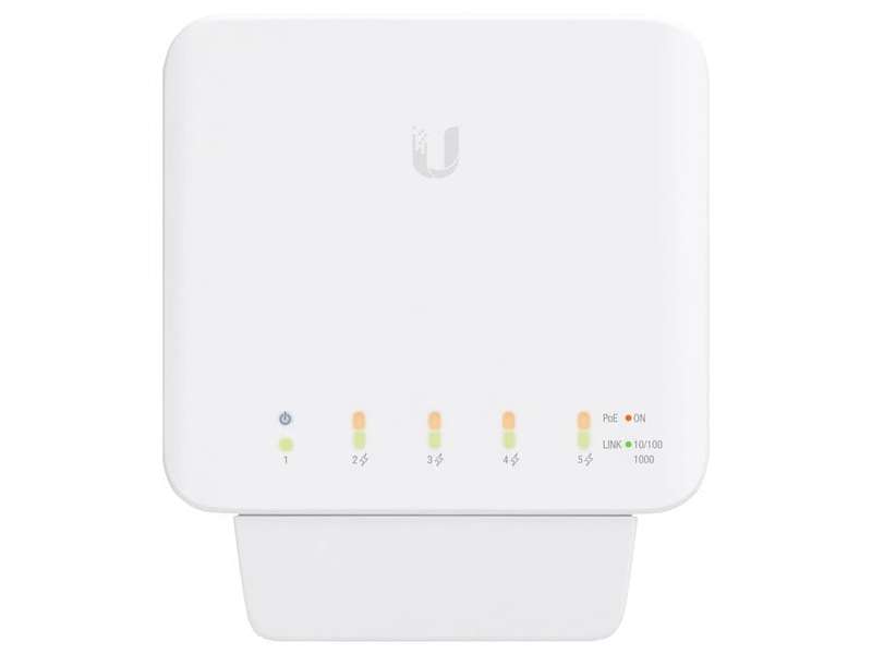 Ubiquiti 5 Port Gigabit 1PoE In 4PoE Out UniFi Flex Switch | USW-FLEX