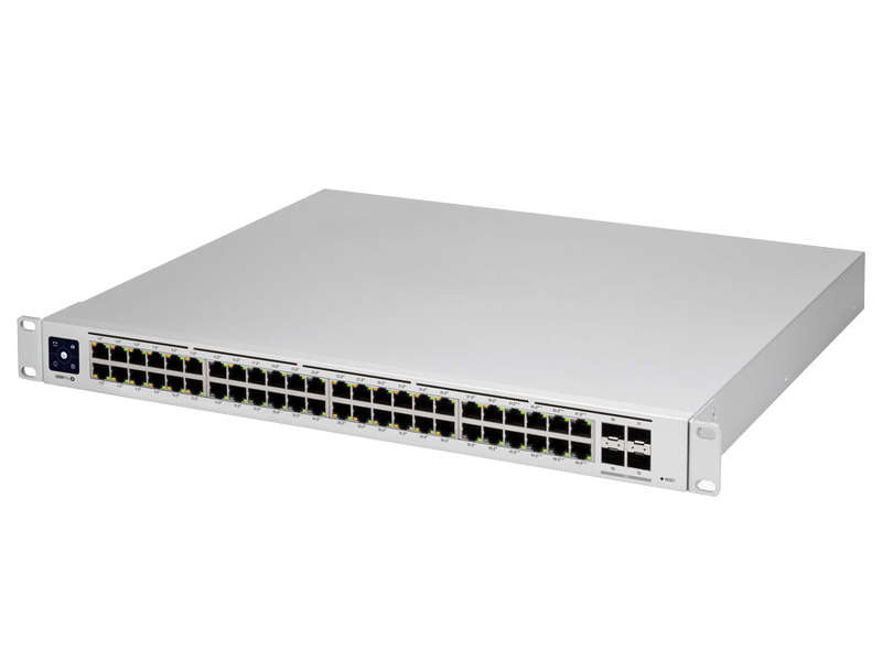Ubiquiti 48 Port Gigabit 600W 40PoE+ 8PoE++ 4SFP+ UniFi Switch | USW-Pro-48-POE