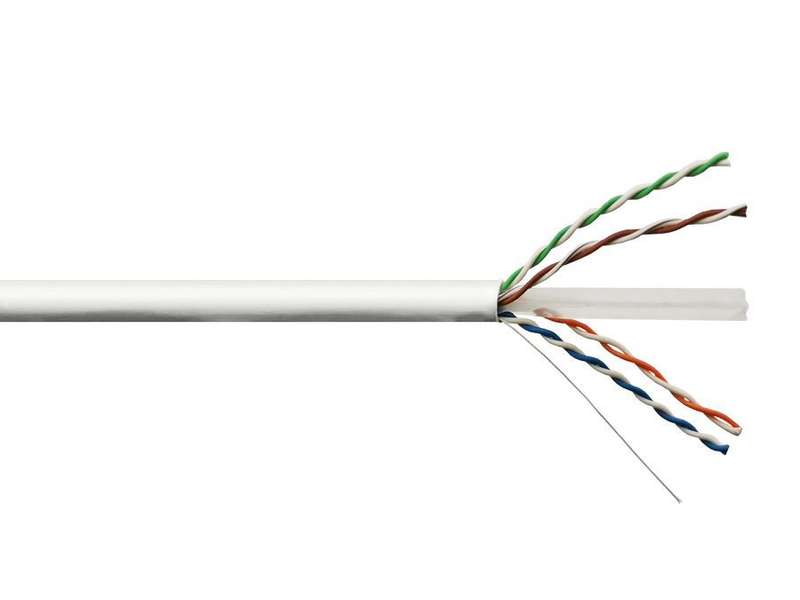 Scoop 305m Box Cat6 CCA White UTP Cable