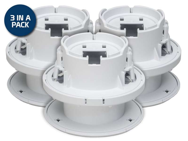 Ubiquiti UniFi Protect G3 &amp; G5 Flex Ceiling Mount 3 Pack | UVC-G3-F-C-3