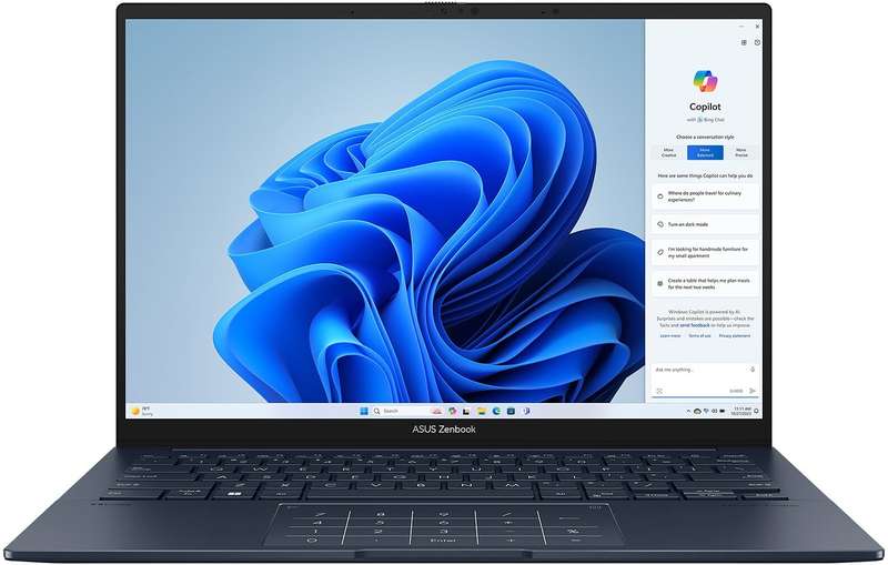 ASUS UX3405CA-OU73210BL0X Zenbook 14 OLED UX3405 Intel Core Ultra 7 255H 5.1GHz 16-Core 14 inch W...