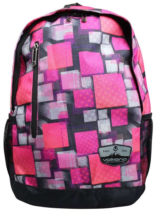 Volkano Two Squared Series Backpack - Pink