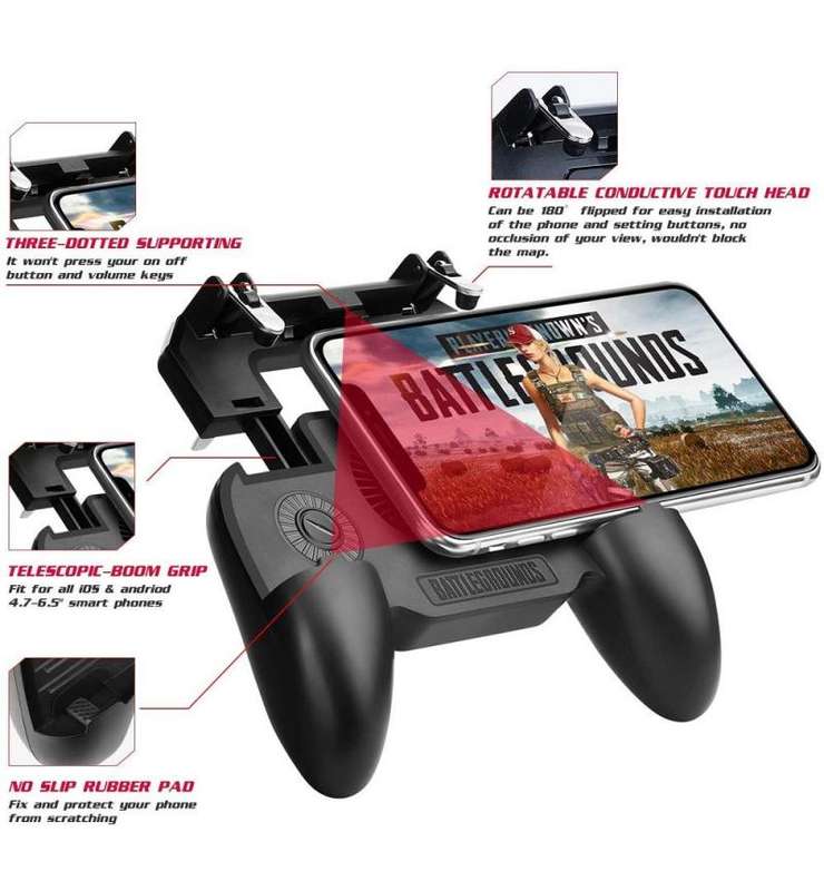 Mobile Game Controller with Fan - VW-SR
