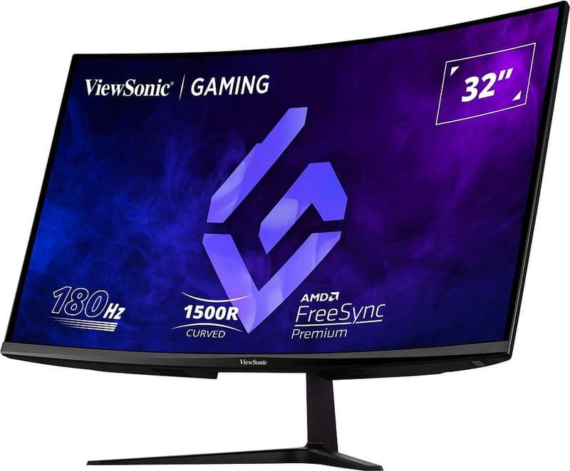Viewsonic VX3218-PC-MHD 32 inch Full HD (1920x1080) 180Hz 1ms VA AMD FreeSync Gaming Desktop Monitor