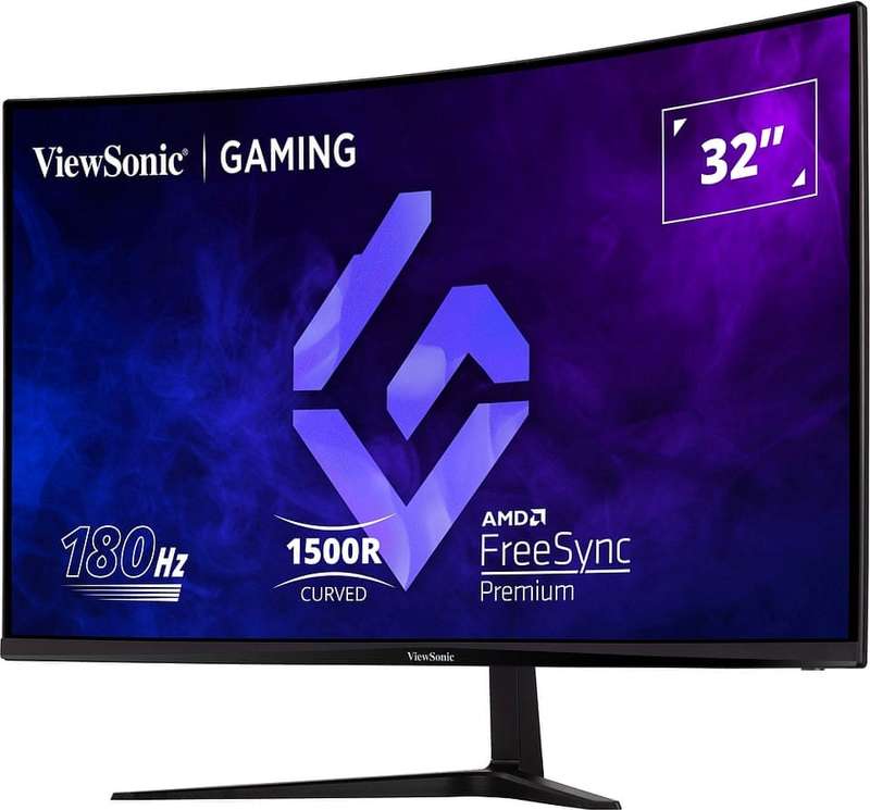 Viewsonic VX3218-PC-MHD 32 inch Full HD (1920x1080) 180Hz 1ms VA AMD FreeSync Gaming Desktop Monitor