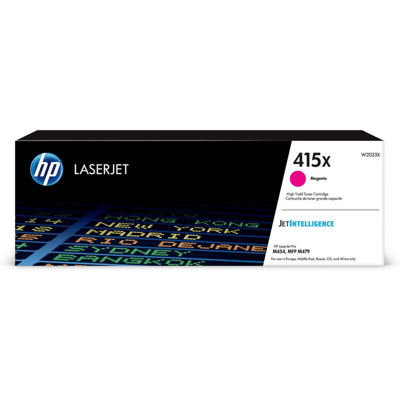 HP 415X Magenta Toner Cartridge Pages Original W2033X Single-pack
