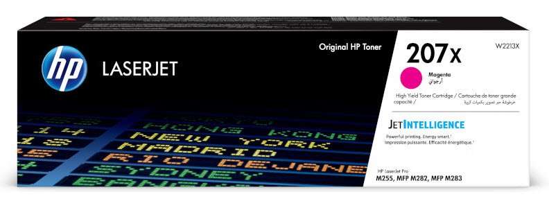 HP 207X Magenta LaserJet Toner Cartridge - Color LaserJet Pro M225/MFP M283