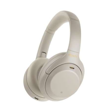 Sony WH-1000XM4 Wireless Noise-Canceling Headphones - Silver