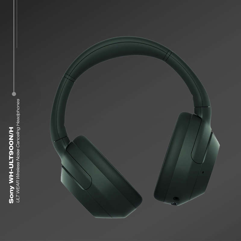 Sony ULT WEAR Wireless Noise Cancelling Headphones - Black