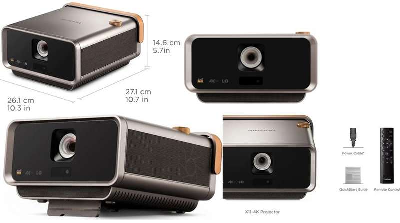 Viewsonic X11 4K UHD LED Short Throw Projector