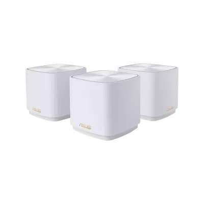 Asus ZenWifi XD4 Plus AX1800 White 3-Pack Wi-Fi Router Kit