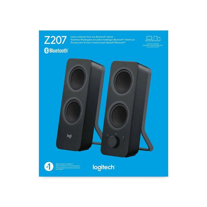 Logitech Z207 Speakers for PC Wireless