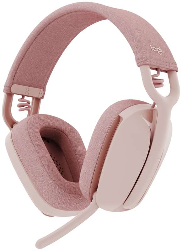Logitech Zone Vibe 100 Wireless Headphones - Bluetooth - Rose