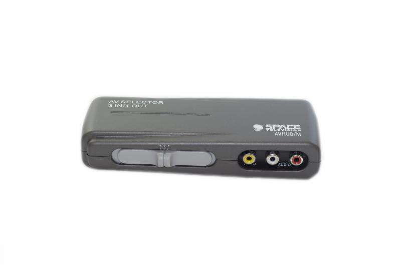 Space TV AV / RCA Selector / Switch 3 In 1 Out, Manual