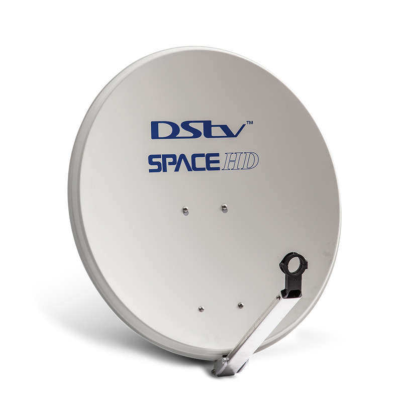 Space TV 80cm Aluminium Offset Satellite Dish withGalvanised Steel Mounting